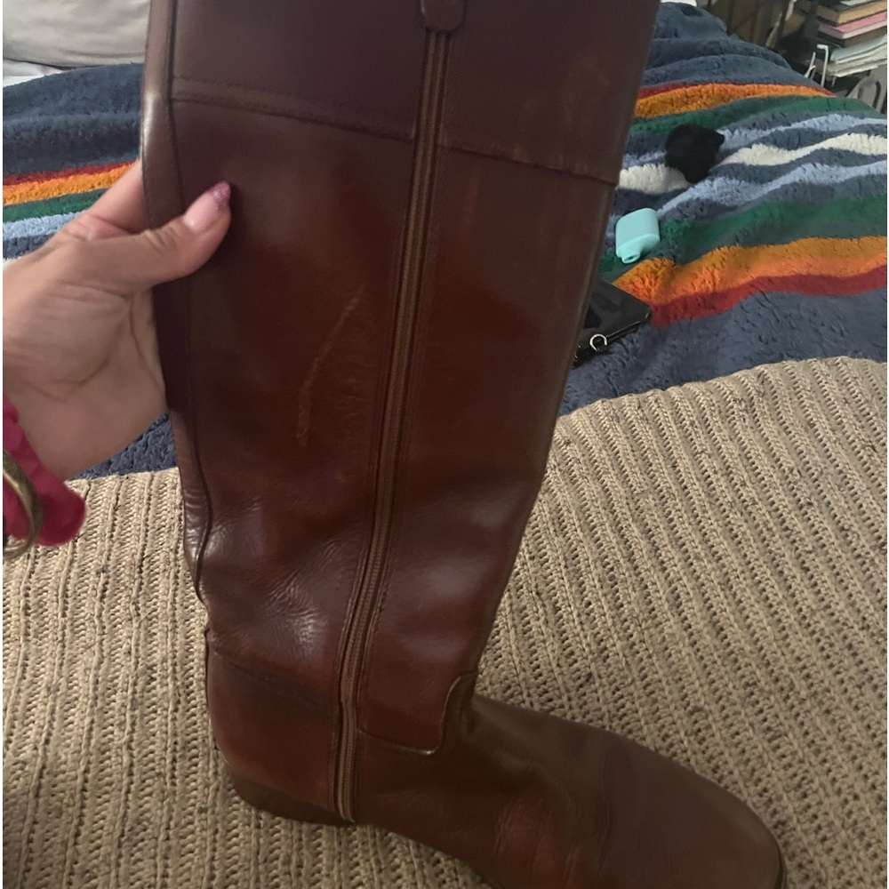 Tory Burch DAMAGE Riding Booots - Picture 4 of 9